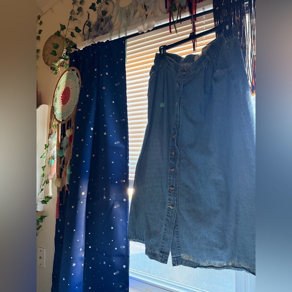Vintage Denim Skirt